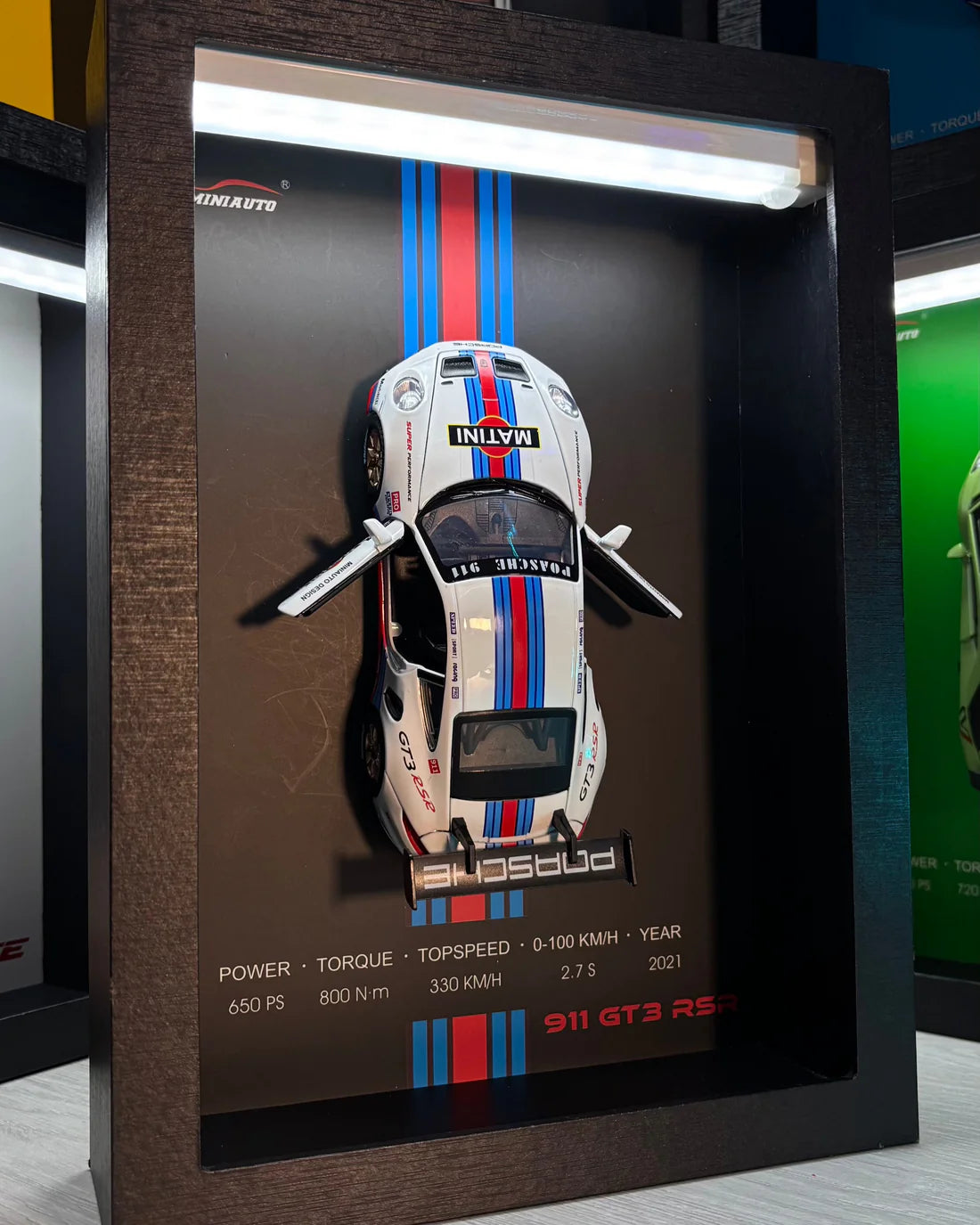 Cuadro 3D de súper coches