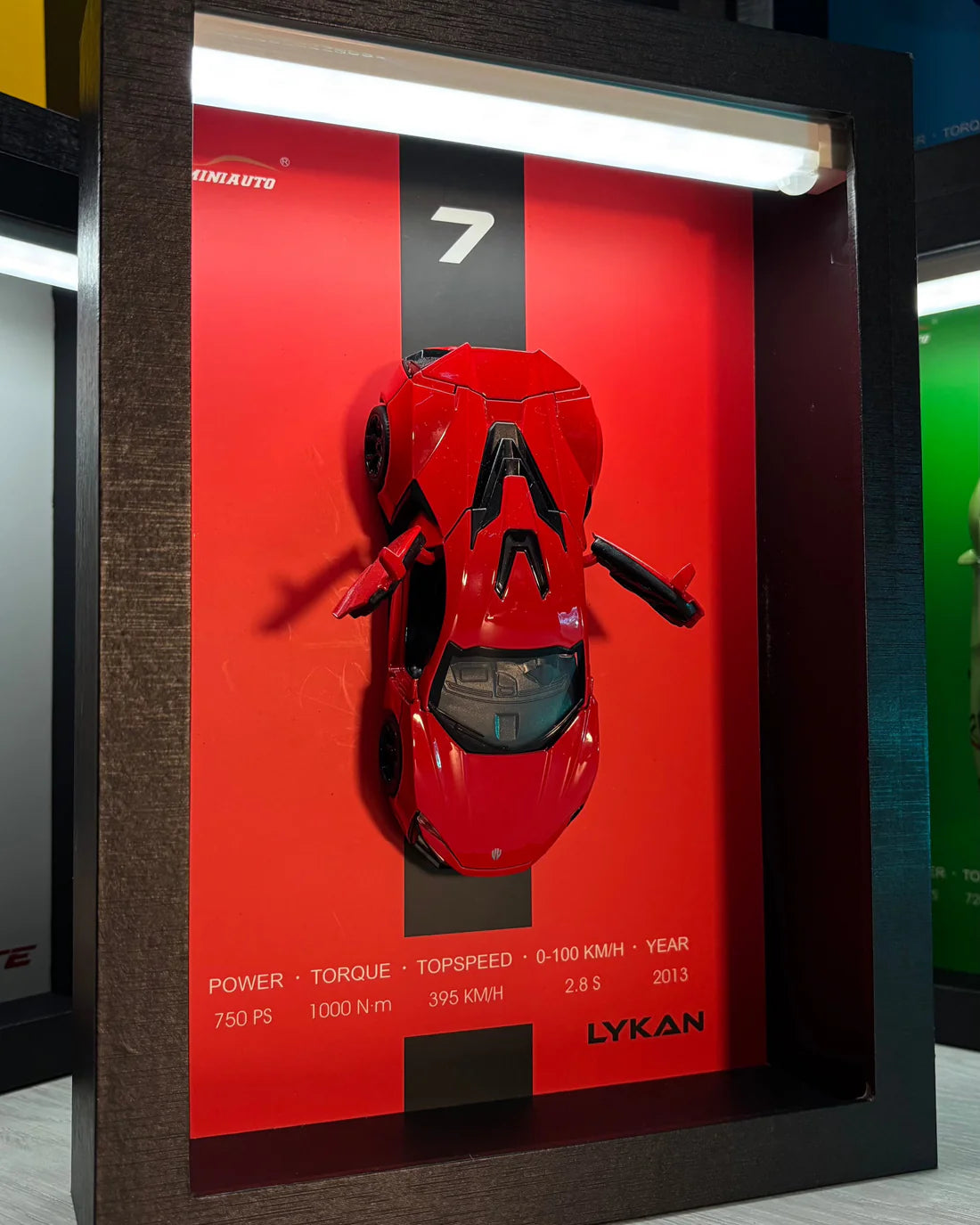 Cuadro 3D de súper coches