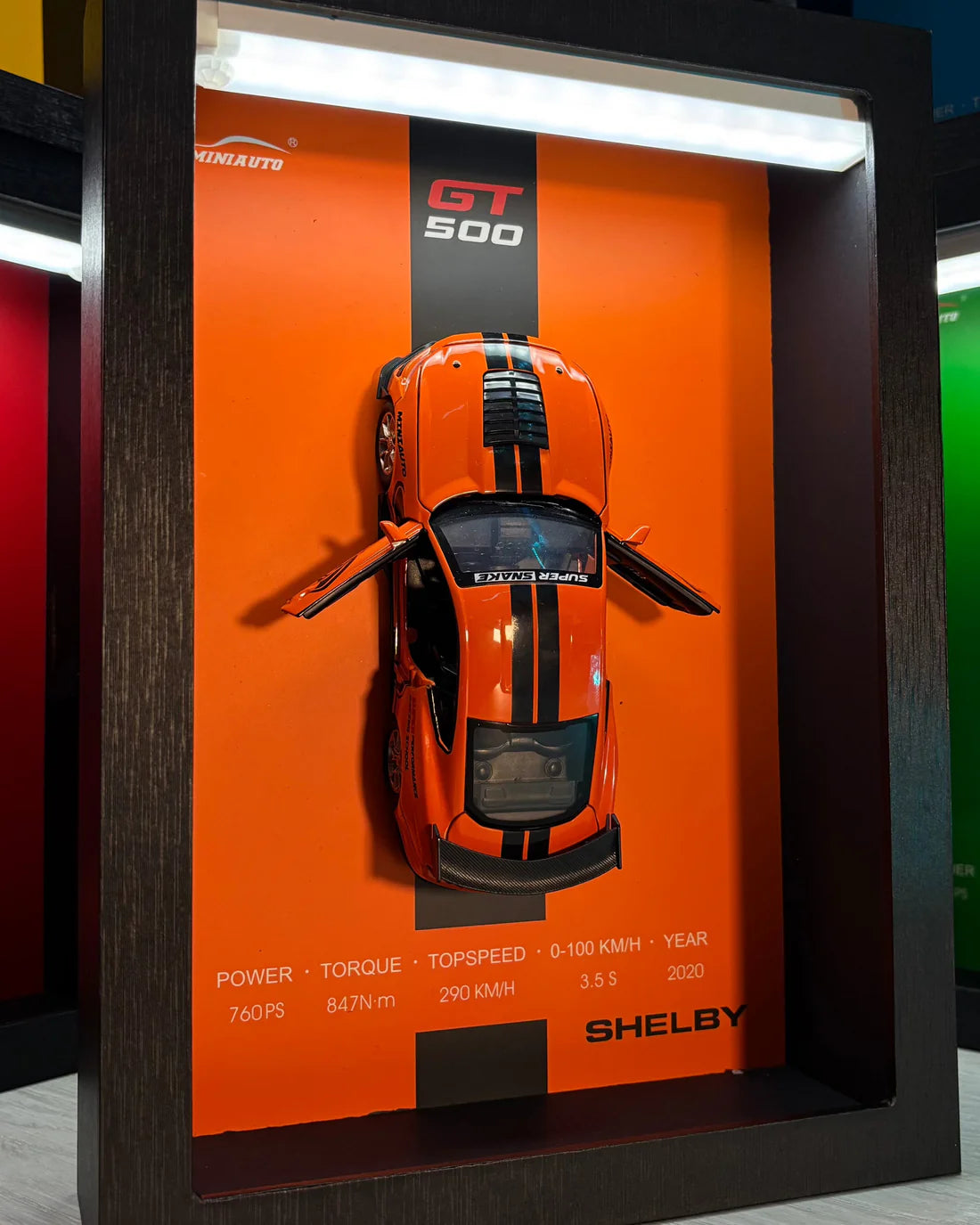 Cuadro 3D de súper coches