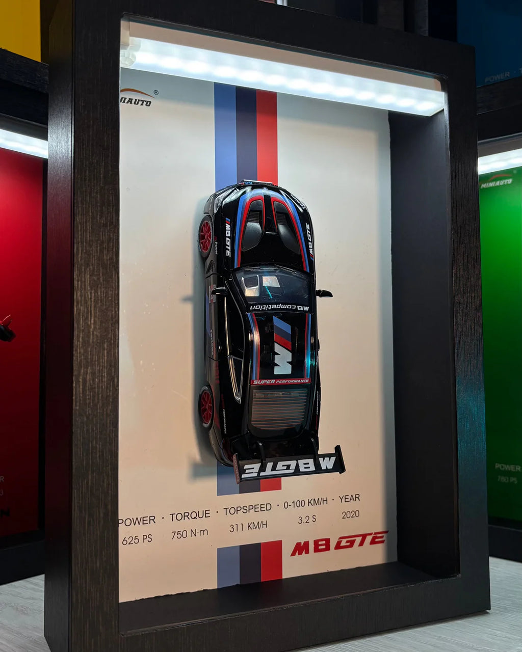 Cuadro 3D de súper coches